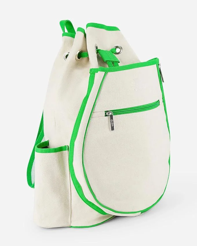 Tennis Backpack with Padded Adjustable Straps and Two Exterior Water Bottle Pockets