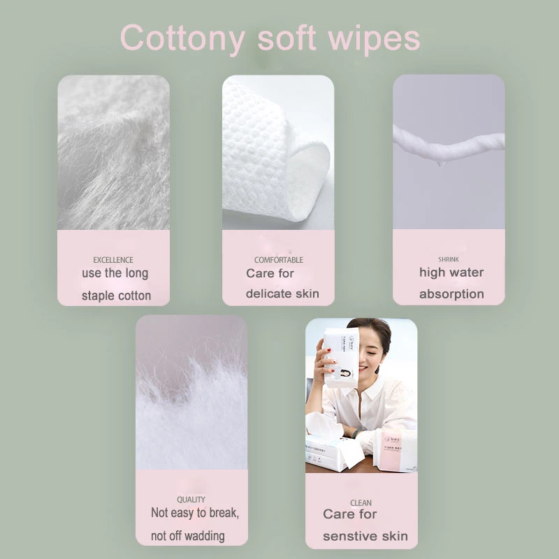 Soft Cotton Face Wash Towel for Women Without Fluorescent