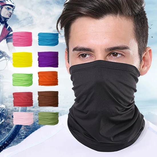 Esporte ao ar livre lenço mágico pescoço gaiter tubo caminhadas ciclismo cabeça envoltório bandana